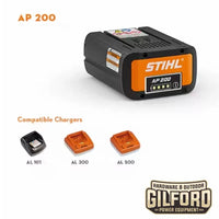 Thumbnail for STIHL AP 200 Lithium-Ion Battery | Gilford Hardware 