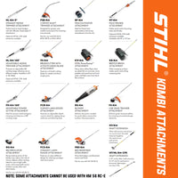 Thumbnail for STIHL KM 91 R Gas Powered Kombi Motor Multi-Tasking Tool 28.4 cc