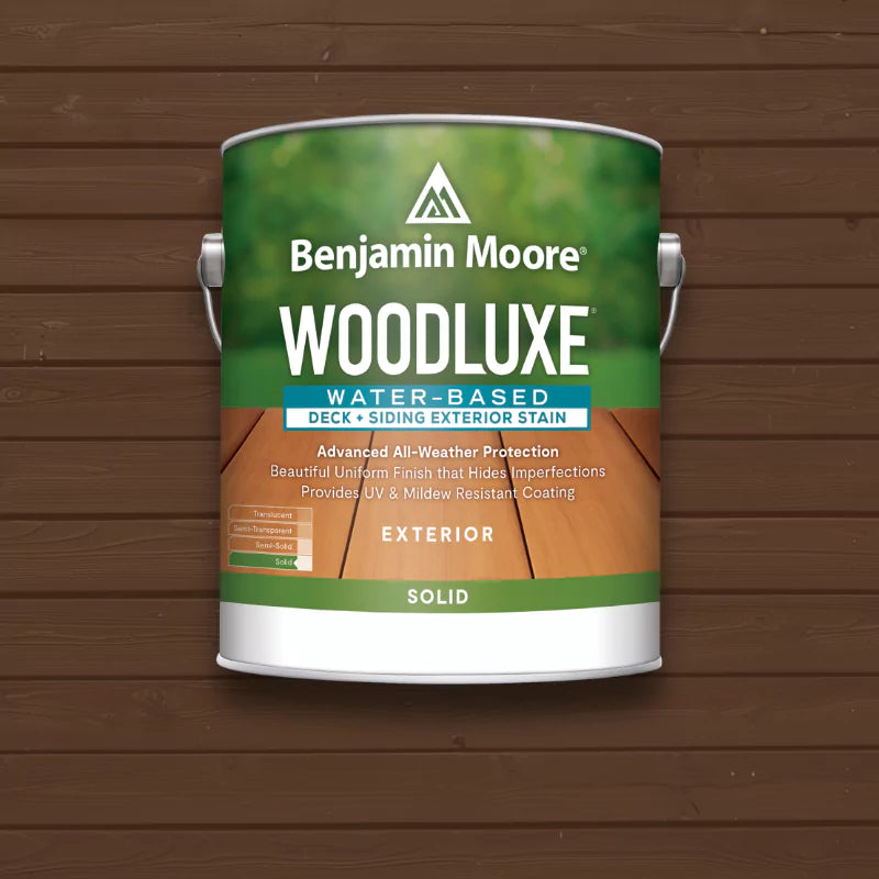 Benjamin Moore Woodluxe Premium Exterior Deck and Siding Stain Solid