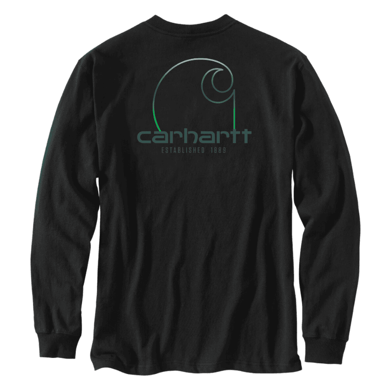 Carhartt C Graphic Loose Fit Heavyweight Long-Sleeve Shirt 106125 | Gilford Hardware