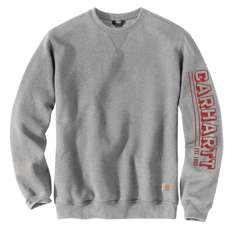 Carhartt Loose Fit Graphic Sleeve Crewneck Sweatshirt | Gilford Hardware