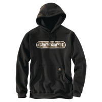 Thumbnail for Carhartt Loose Fit Midweight Camo Logo Graphic Hoodie 105942 | Gilford Hardware