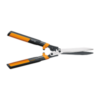 Thumbnail for Fiskars PowerGear2 Steel Straight Edge Hedge Shears 10-Inch Blade (23