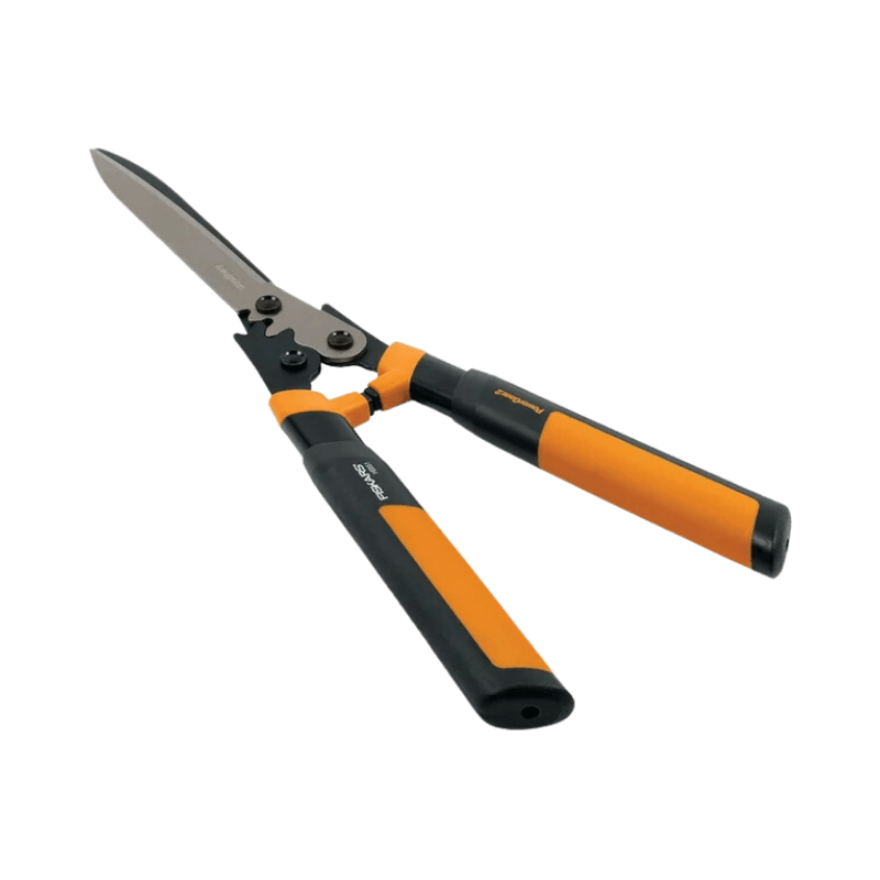 Fiskars PowerGear2 Steel Straight Edge Hedge Shears 10-Inch Blade (23") | Gilford Hardware 