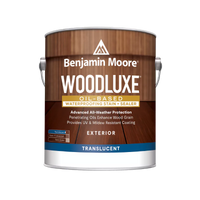 Thumbnail for Benjamin Moore Woodluxe Oil-Based Waterproofing Exterior Translucent Stain and Sealer Redwood (ES-20) Gallon