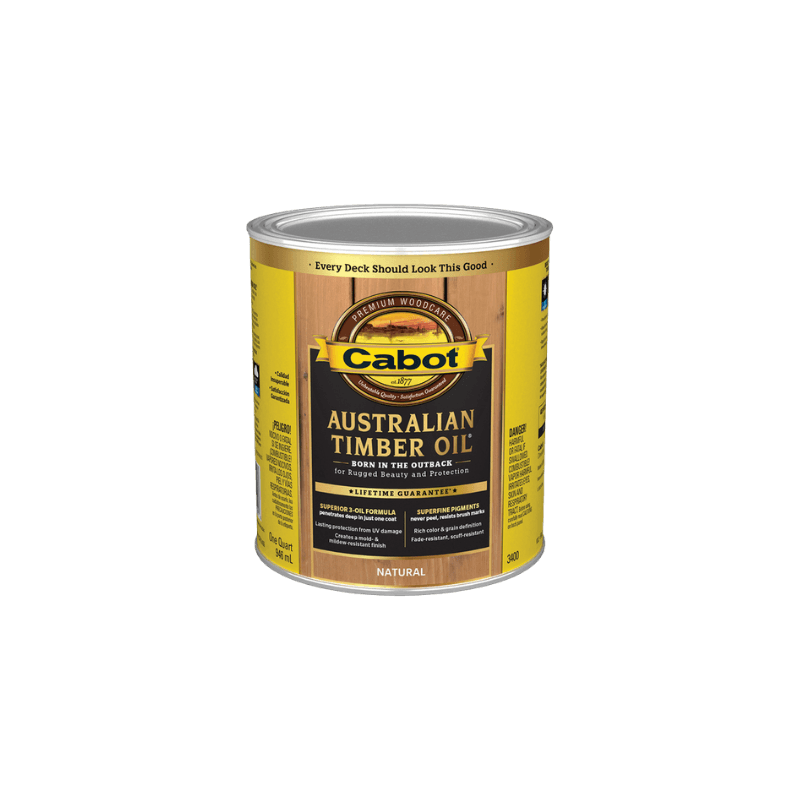 Cabot Australian Timber Oil Exterior Stain Natural | Gilford Hardware