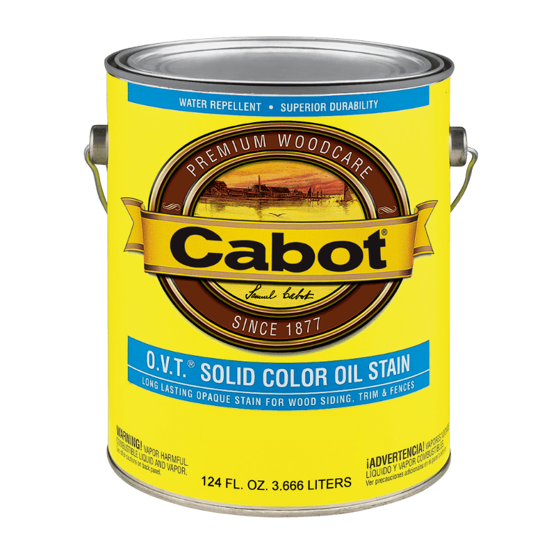 Cabot O.V.T. Solid Tintable Oil-Based Stain 1 gal. | Gilford Hardware