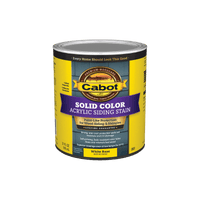 Thumbnail for Cabot Siding Stain Solid Water-Based Acrylic Quart | Gilford Hardware