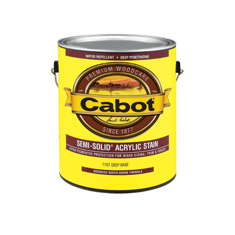 Cabot Semi-Solid Deep Base Acrylic Stain 1 gal. | Gilford Hardware