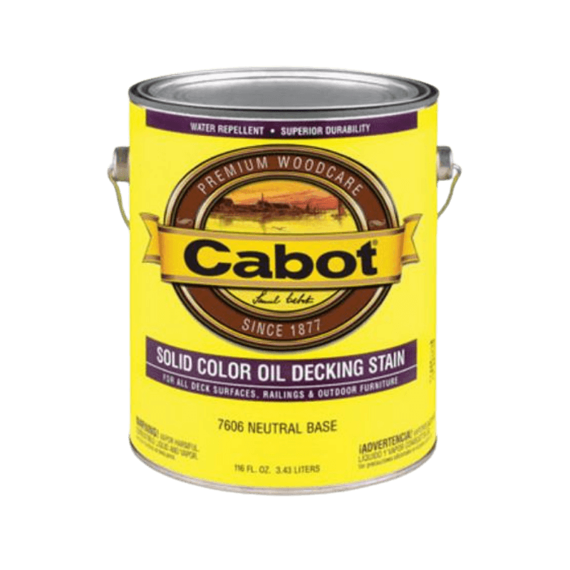 Cabot Solid Tintable Oil-Based Deck Stain 1 gal. | Gilford Hardware