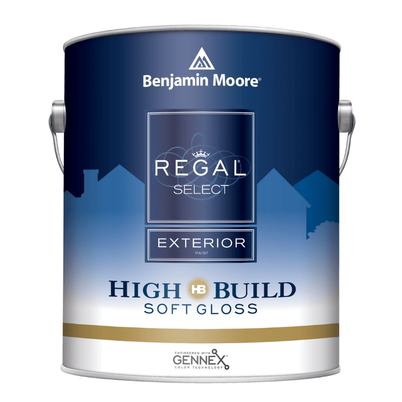 Benjamin Moore Regal Select Exterior High Build Paint Soft Gloss |