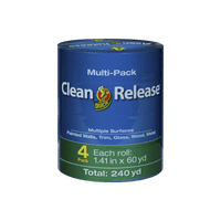 Thumbnail for Duck Clean Release Painter's Tape 1.41 in. W x 60 yd. L 4-Pack. | Gilford Hardware 