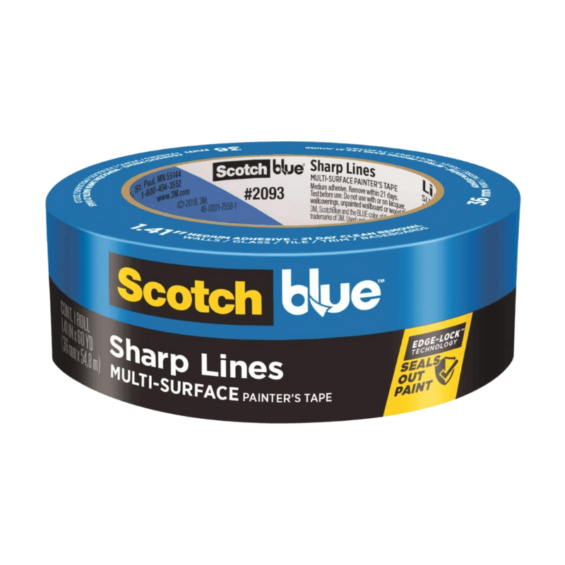 ScotchBlue Sharp Lines Painter's Tape Multi-Surface 1.41 in x 60 yds. | Gilford Hardware