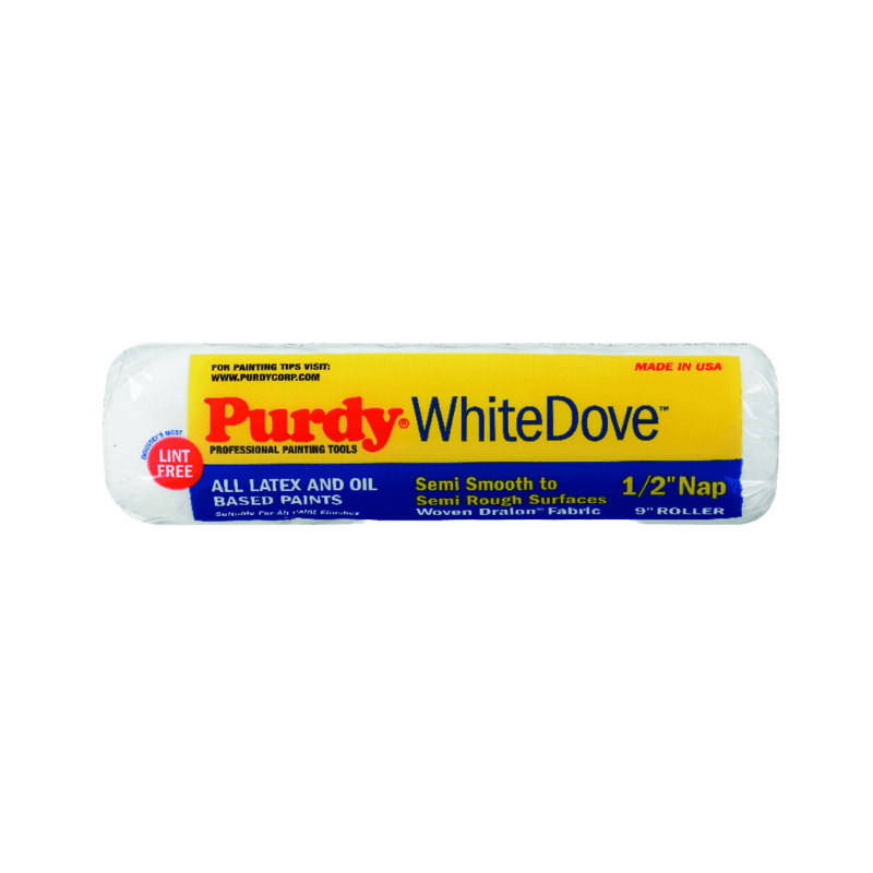 Purdy White Dove Dralon Paint Roller Cover 9" x 1/2" | Gilford Hardware 
