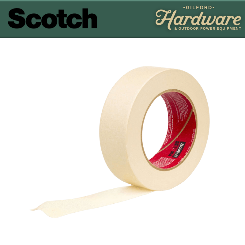 Scotch Masking Tape Medium 1.41 in W x 60.1 yds. | Gilford Hardware 