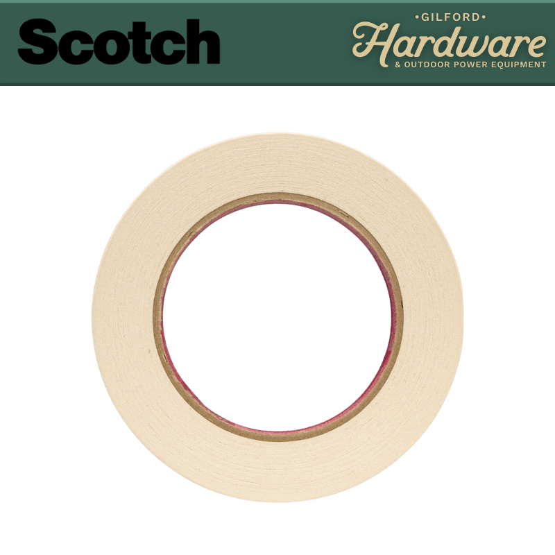 Scotch Masking Tape Medium 1.41 in W x 60.1 yds. | Gilford Hardware 