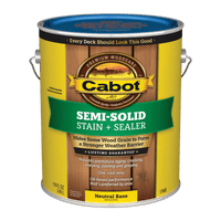Thumbnail for Cabot Semi-Solid Oil-Based Deck and Siding Stain Neutral Base 1 gal.  | Gilford Hardware 