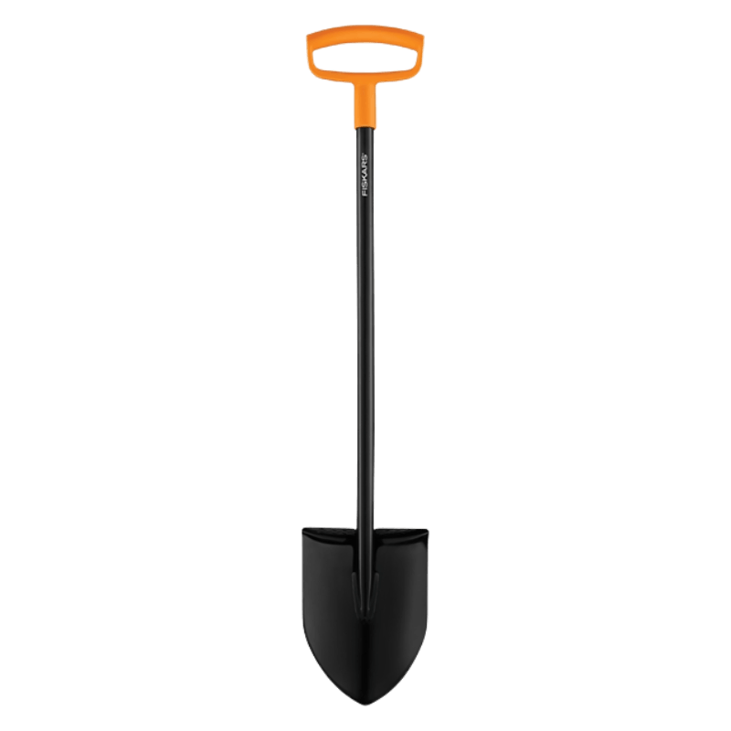 Fiskars Digging Shovel with Steel D-handle 46" | Gilford Hardware
