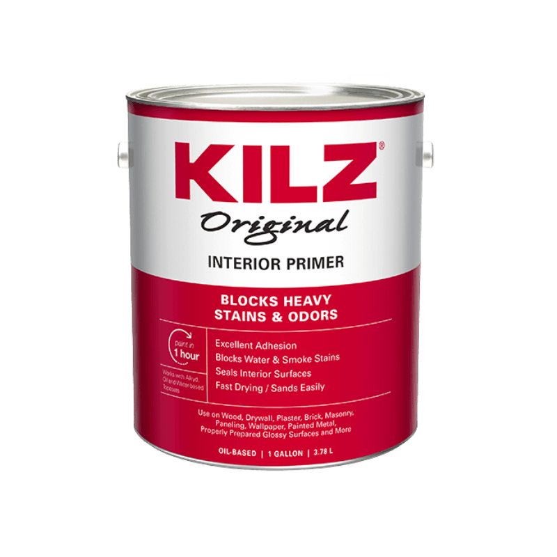 KILZ White Flat Oil-Based Oil Primer 1 gal. | Gilford Hardware