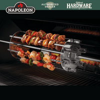 Thumbnail for Napoleon Rotisserie Shish-Kebab Skewer Set | Gilford Hardware