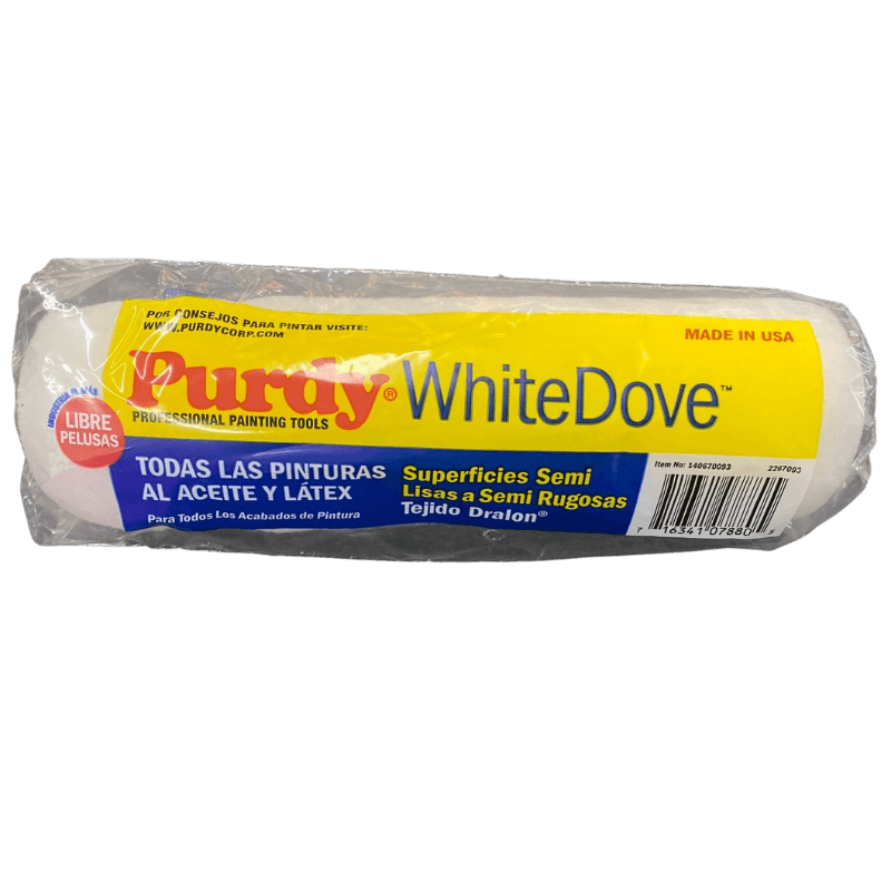 Purdy White Dove Dralon Paint Roller Cover 9" x 1/2" | Gilford Hardware 