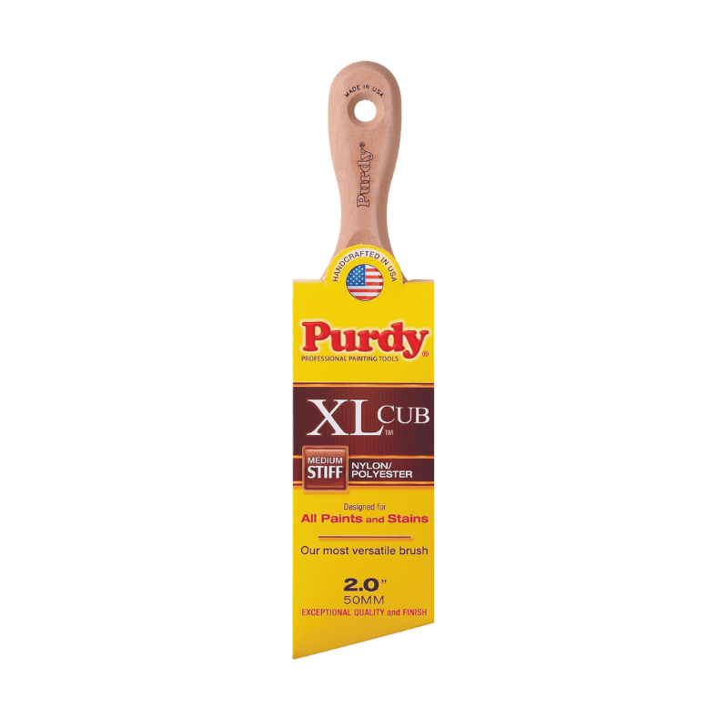 Purdy XL Medium Stiff Angle Trim Paint Brush Cub 2" | Gilford Hardware 
