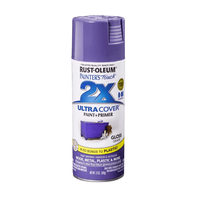Rust-Oleum 2X Ultra Cover Gloss Grape Spray Paint 12 oz | Gilford Hardware