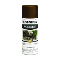 Thumbnail for Rust-Oleum Stops Rust Spray Paint Hammered Brown 12 oz. | GH