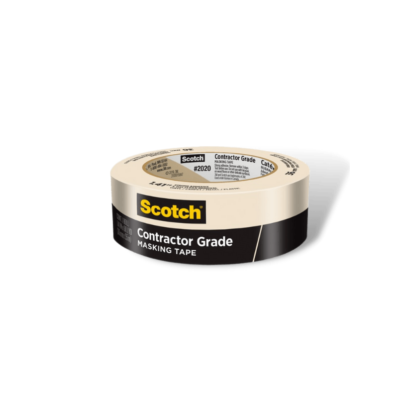 Scotch Masking Tape Contractors Grade 1.41 x 60 yds. | Gilford Hardware 