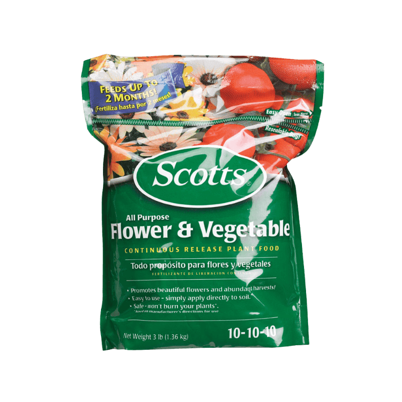 Scotts All Purpose Flower & Vegetable Plant Food 3 lb. | Gilford Hardware