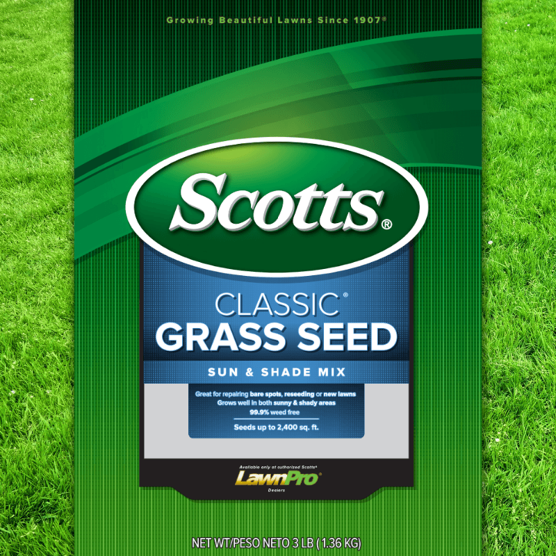 Scotts Classic Mixed Sun/Shade Grass Seed 7 lb. | Gilford Hardware 