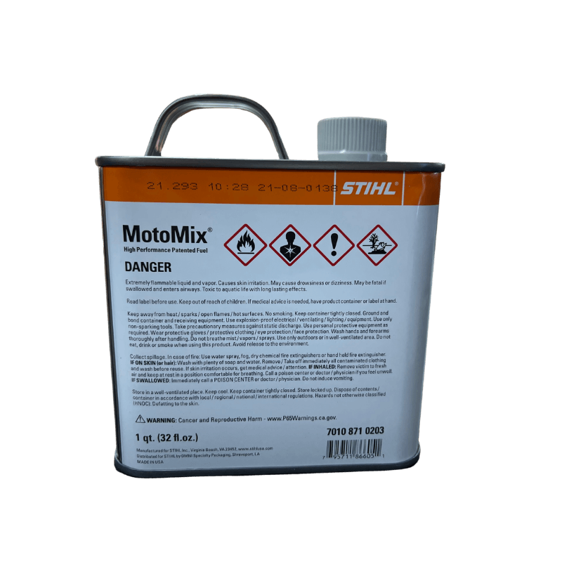 STIHL MotoMix® 50:1 Premixed Fuel Quart | Gilford Hardware 