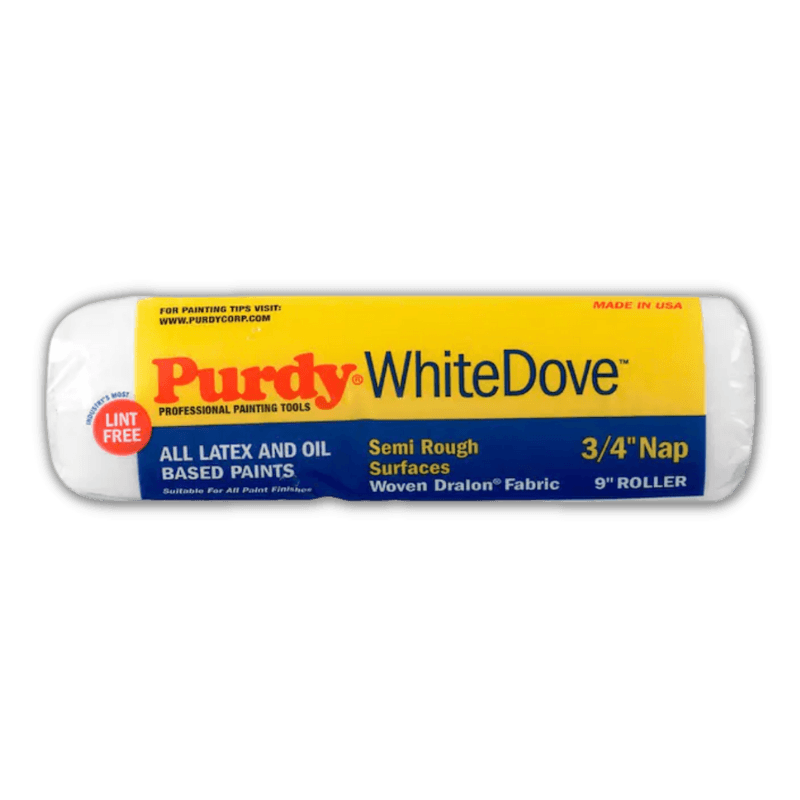 Purdy White Dove Dralon Paint Roller Cover 9 in. W x 3/4 in. | Gilford Hardware 