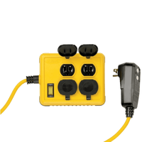 Thumbnail for Yellow Jacket Power Block 4-Outlets 6 ft. | Gilford Hardware