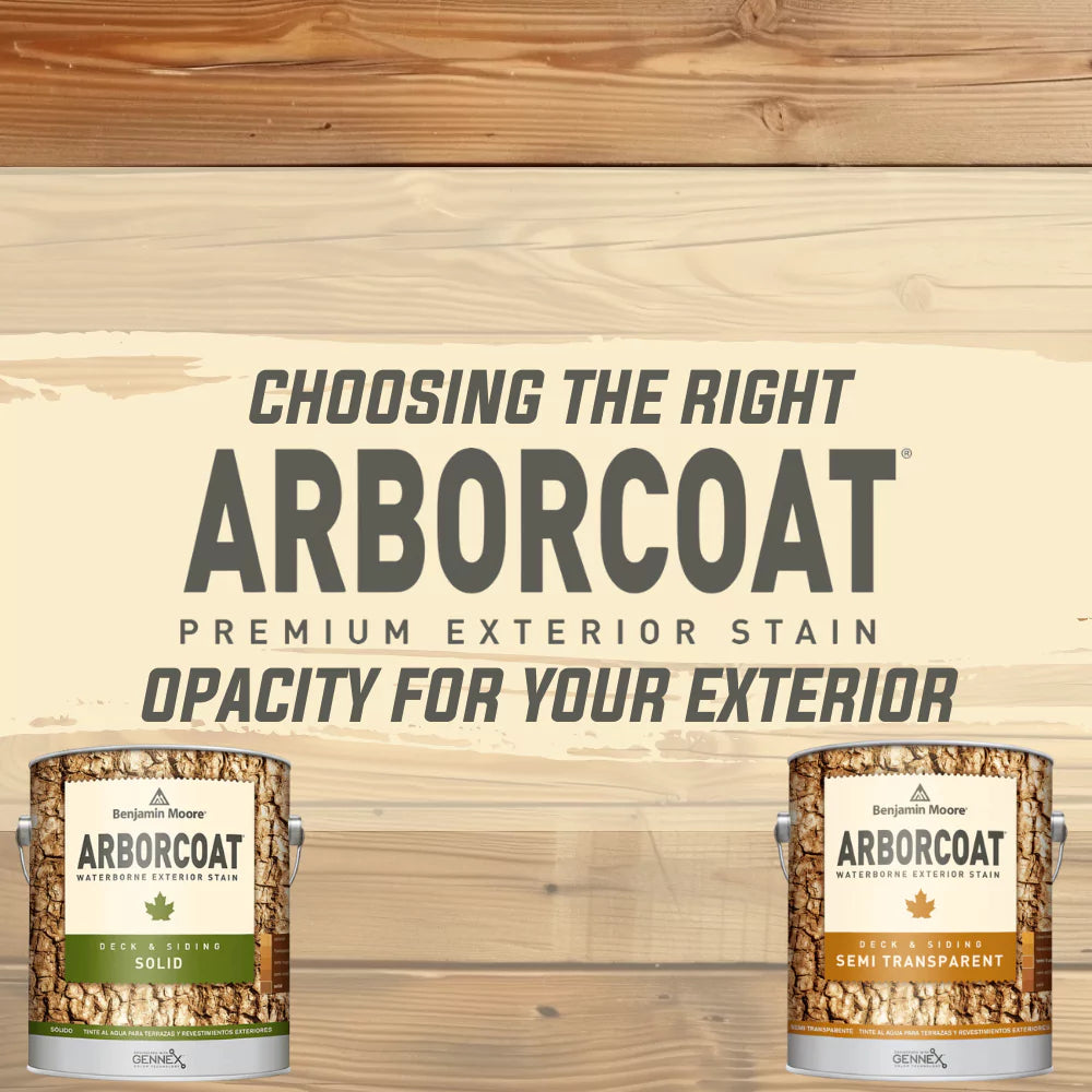 Choosing the Right Arborcoat Exterior Stain Opacity For your Exterior