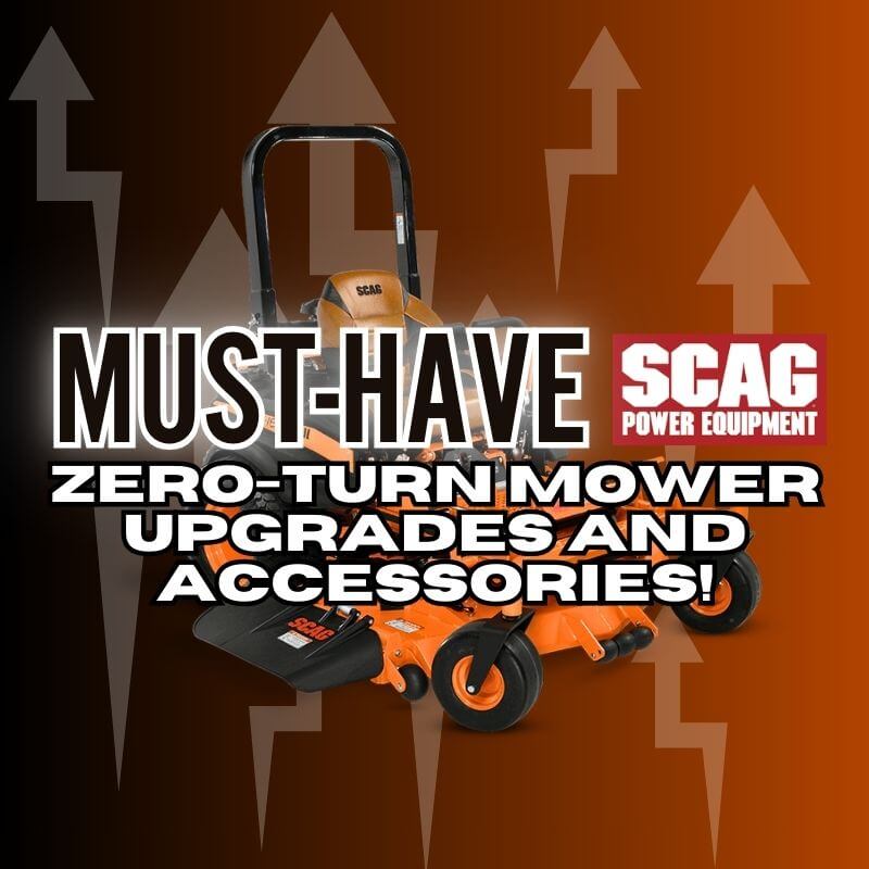 Unleash Your Lawn's Potential: Must-Have Scag Zero-Turn Mower Upgrades and Accessories!
