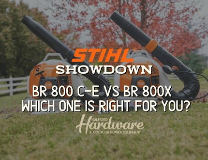 STIHL Showdown: BR 800 C-E vs BR 800X - Which One is Right for You? - Gilford Hardware & Outdoor Power Equipment