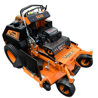 Thumbnail for Scag V-Ride II Stand On Zero Turn Lawn Mower With 52-Inch Velocity Cutter Deck And 26 HP Kawasaki FT Series EFI