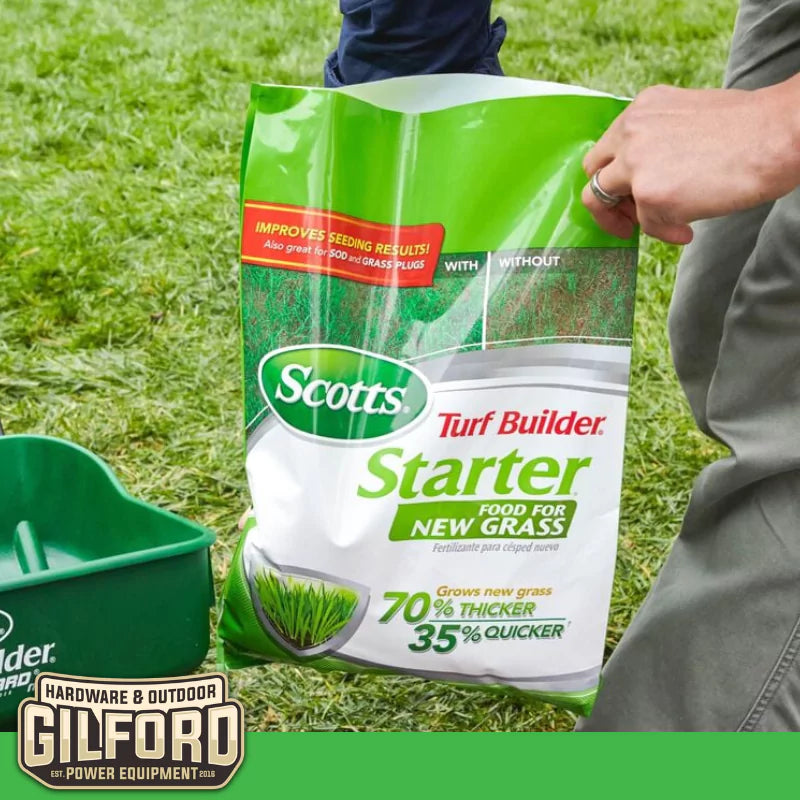 Scotts Turf Builder Starter Lawn Food for New Grass (24-25-4) 5,000 sq. ft.