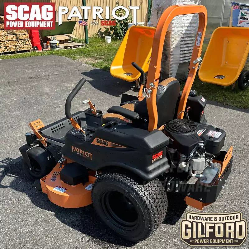 Scag Patriot Zero Turn Ride on Lawn Mower Gilford Hardware