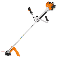 Thumbnail for STIHL FS 361 C-EM gas-powered professional brush cutter with ergonomic bike handle design, ideal for forestry and heavy-duty landscaping tasks