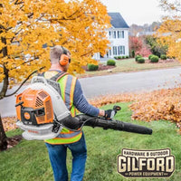 Thumbnail for STIHL BR 800 X MAGNUM Professional Gas Powered Backpack Blower 912 cfm 79.9 cc | Leaf Blowers | Gilford Hardware
