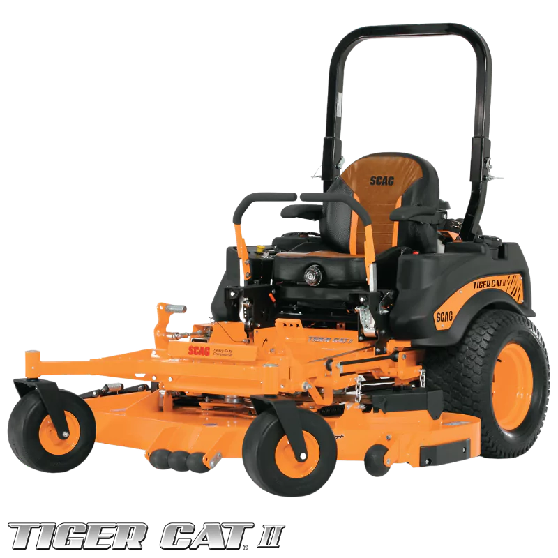 2024 Scag Tiger Cat II Zero Turn Lawn Mower 48", 52", or 61" Velocity Plus Cutter Deck Special Order