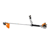 Thumbnail for Side profile of the STIHL FS 361 C-EM professional-grade trimmer, featuring a powerful 37.7 cc engine and tool-free handle adjustment