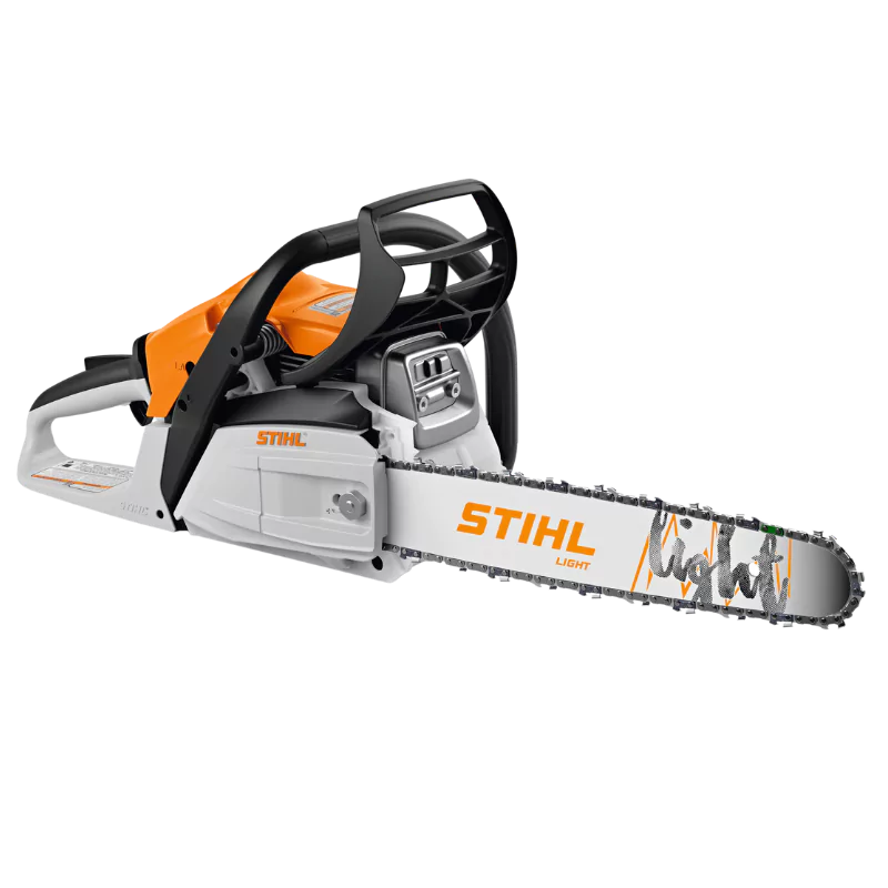 Profile of the STIHL MS 162 Gas Powered Homeowner Chainsaw 16-Inch Bar 30.1 cc