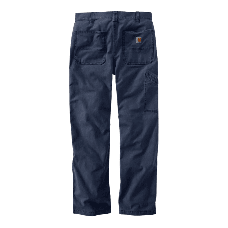 Carhartt Rugged Flex® Relaxed Fit Canvas Work Navy Pants | Gilford Hardware