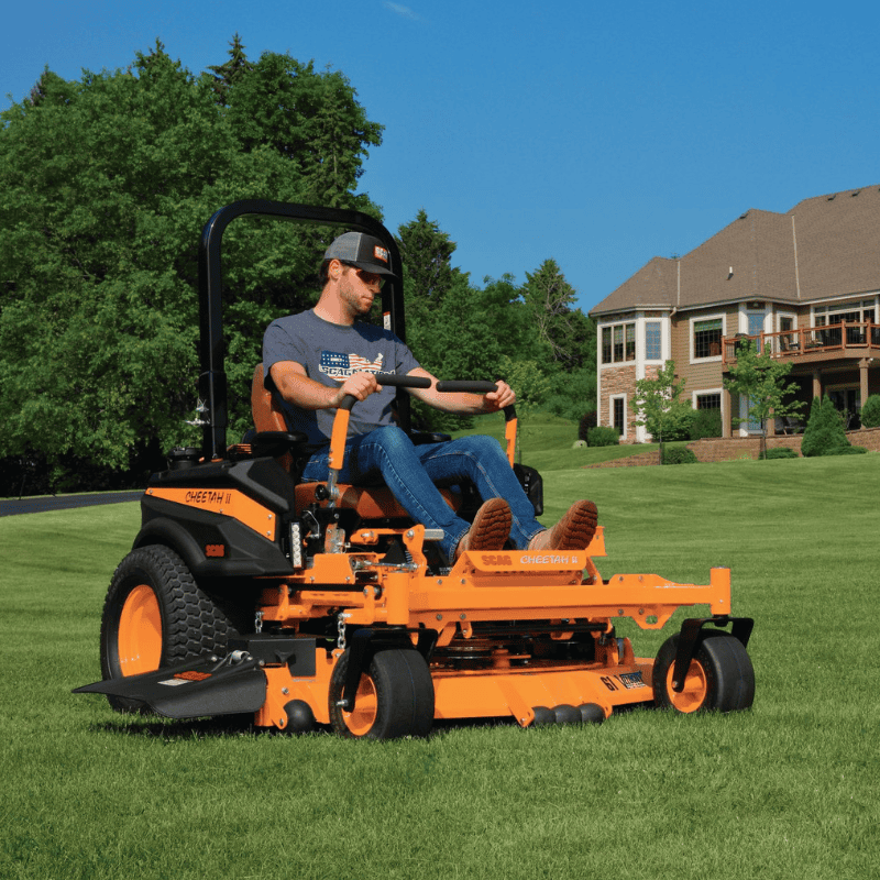 2024 Scag Cheetah II Zero-Turn Riding Lawn Mower, 61" or 72" Velocity Plus Cutter Deck, Special Order