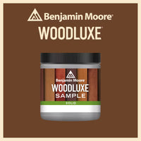 Thumbnail for Benjamin Moore Woodluxe Premium Exterior Deck and Siding Stain Solid Water Based Half-Pint Sample (694)