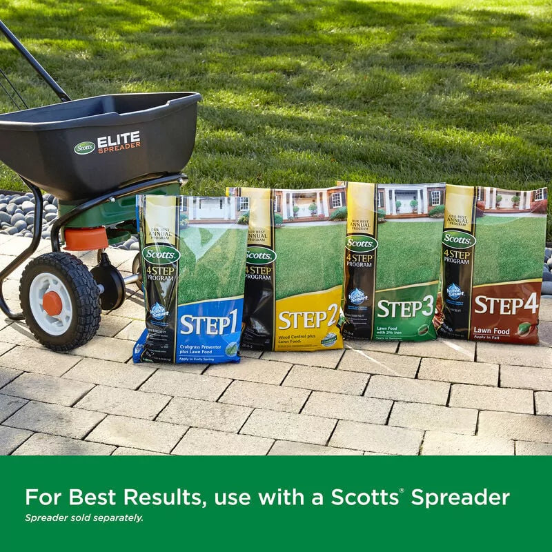 Scotts Step 2 Lawn Fertilizer Weed Control Plus Lawn Food (28-0-3) 5,000 sq. ft.