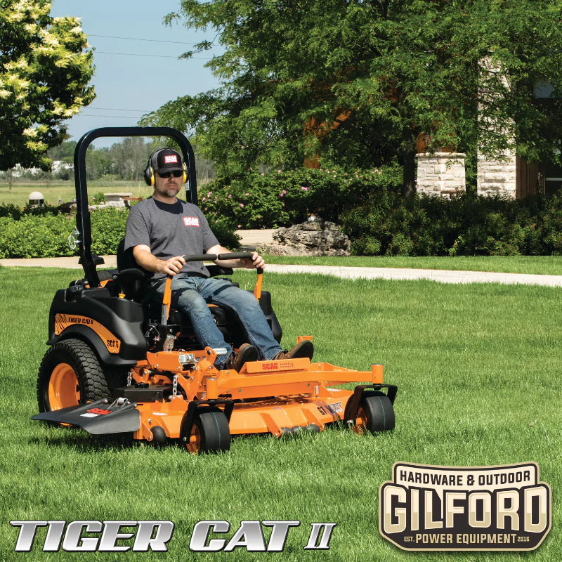2024 Scag Tiger Cat II Zero Turn Lawn Mower 48", 52", or 61" Velocity Plus Cutter Deck Special Order